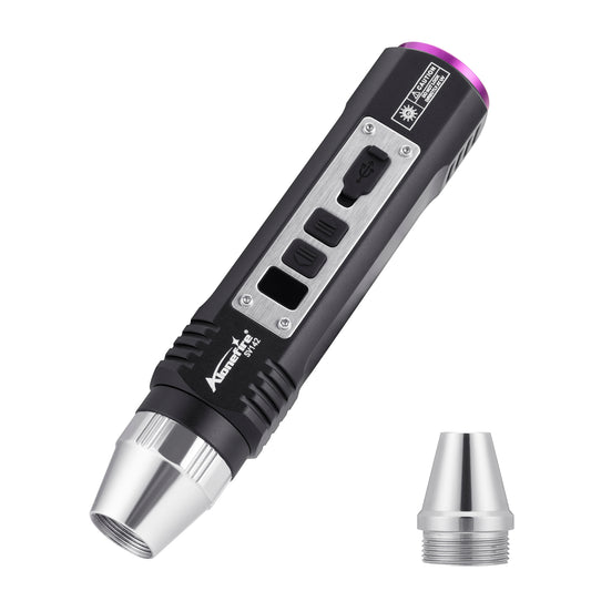 Alonefire SV142 Dual White + 365nm UV Flashlight USB-C Rechargeable 2-in-1 Pet Urine Detector EDC Tactical Light