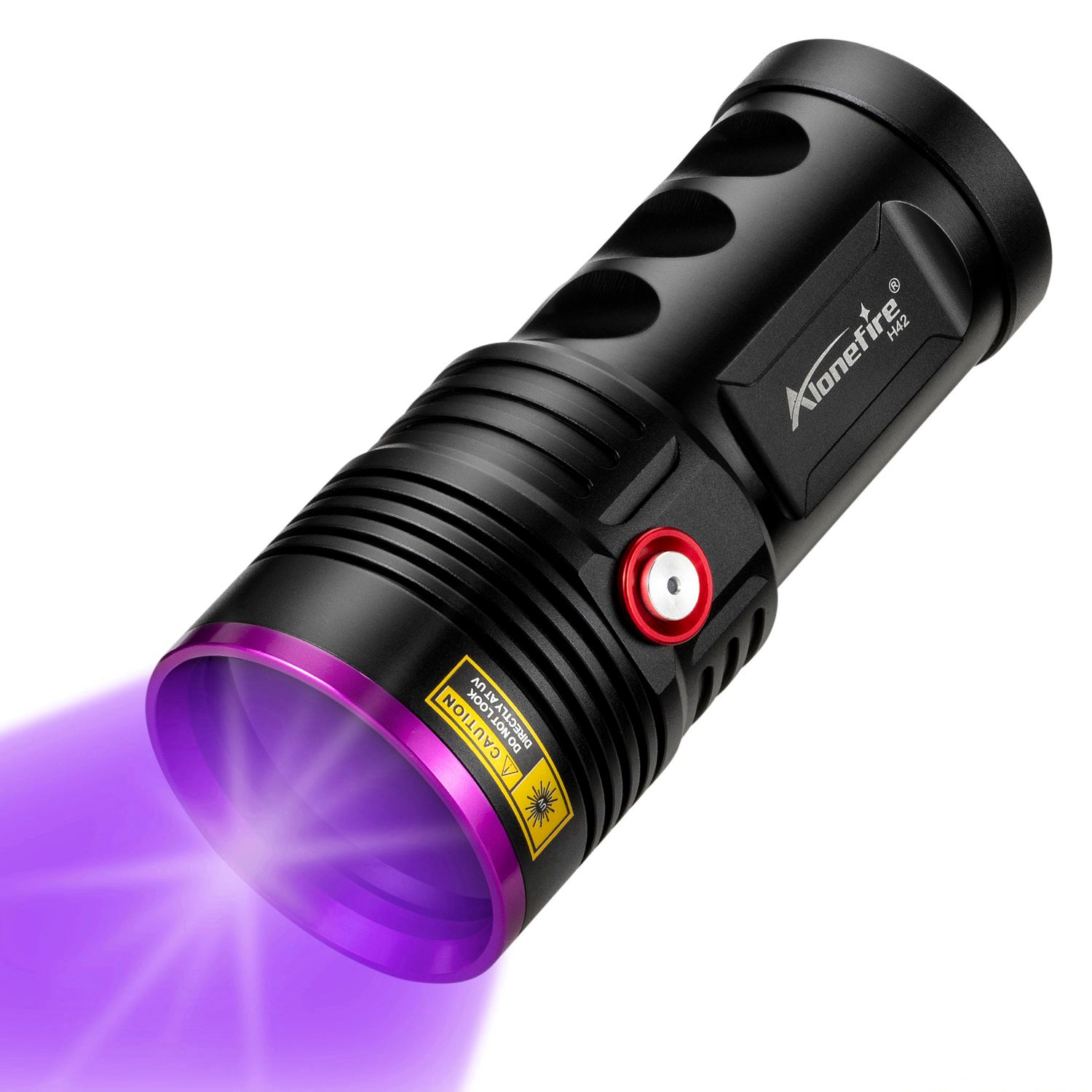 Alonefire H42UV 36W Professional UV Flashlight 365nm High Power Blackl
